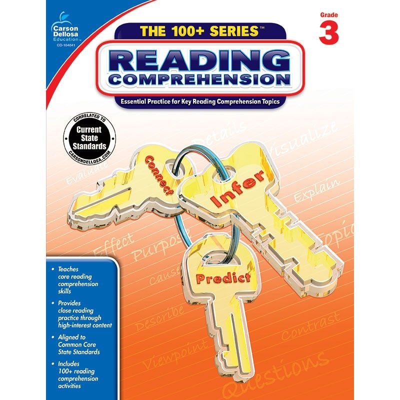 [Sách] 100+ Series - Reading Comprehension, Grade 3 – Sách giấy gáy xoắn