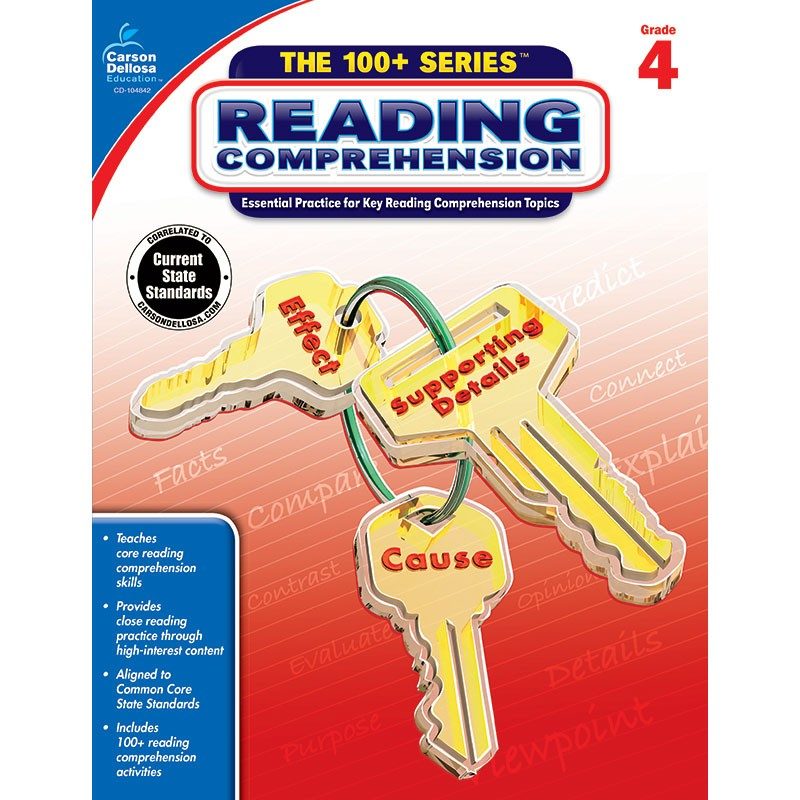 [Sách] 100+ Series - Reading Comprehension, Grade 4 – Sách giấy gáy xoắn
