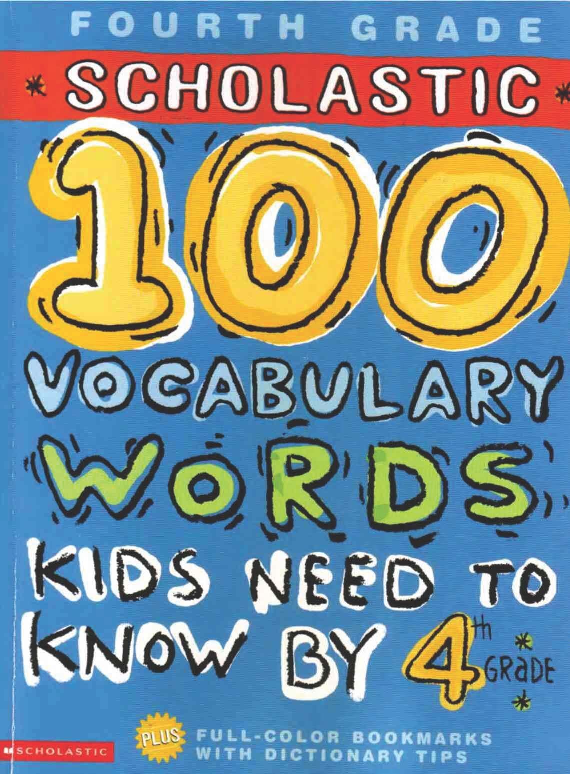 [Sách] 100 Vocabulary Words Kids Need To Know by 4th Grade – Sách giấy gáy xoắn