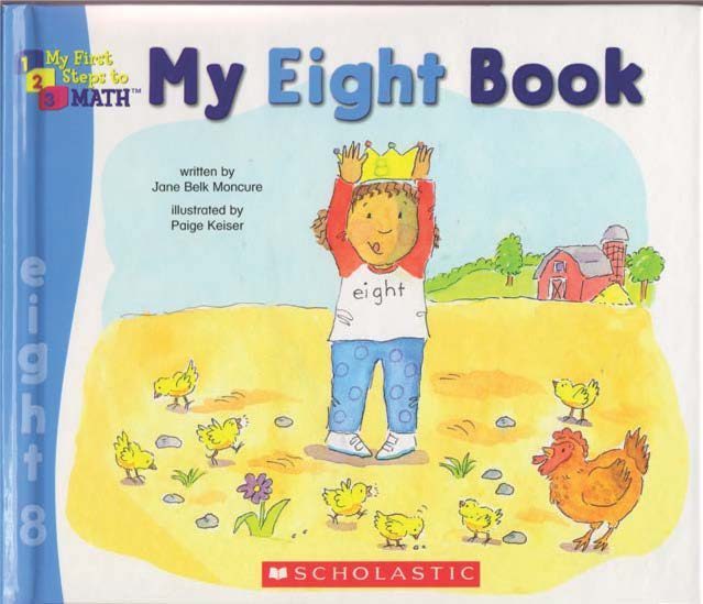 [Sách] 123 My First Steps To Maths - My Eight Book - Sách giấy gáy xoắn