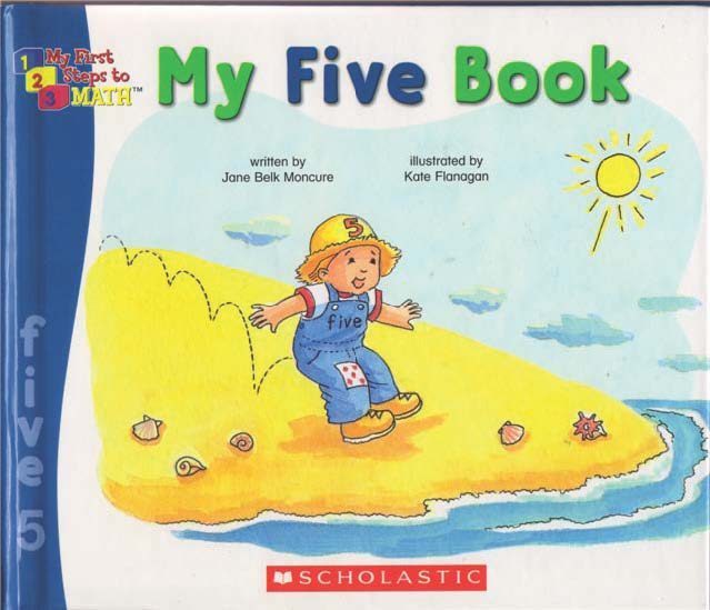 [Sách] 123 My First Steps To Maths - My Five Book - Sách giấy gáy xoắn