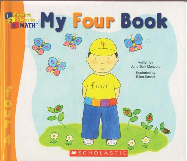 [Sách] 123 My First Steps To Maths - My Four Book - Sách giấy gáy xoắn