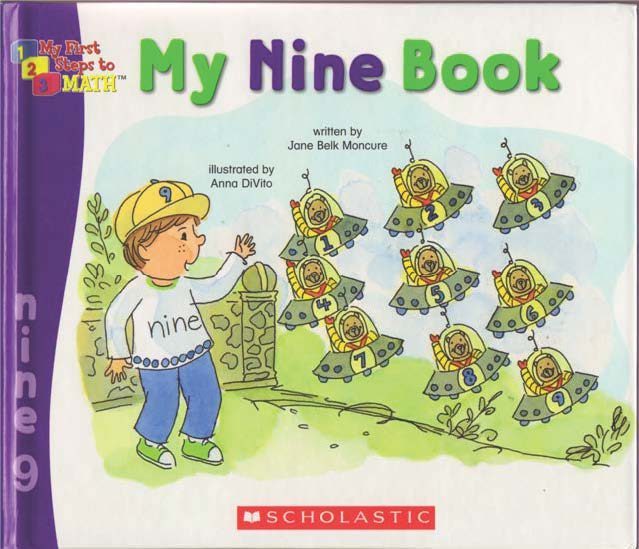 [Sách] 123 My First Steps To Maths - My Nine Book - Sách giấy gáy xoắn