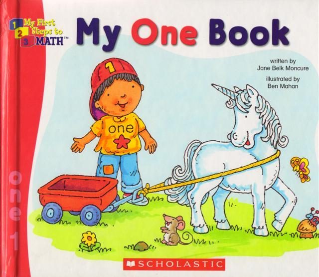 [Sách] 123 My First Steps To Maths - My One Book - Sách giấy gáy xoắn