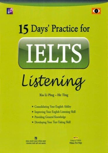 [Sách] 15 Day's Practice for IELTS Listening – Sách giấy gáy xoắn