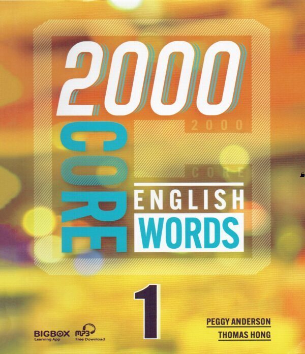 [Sách] 2000 Core English Words 1 – Sách giấy gáy xoắn