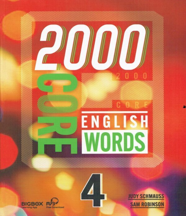[Sách] 2000 Core English Words 4 – Sách giấy gáy xoắn