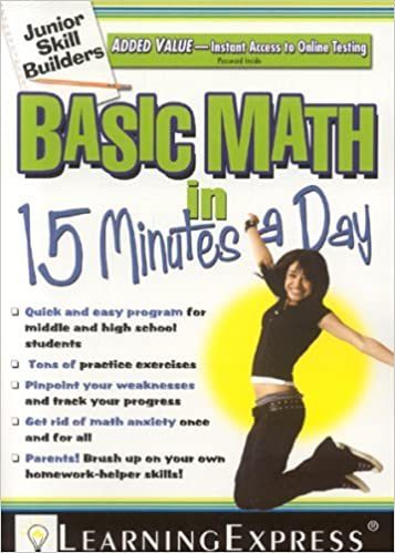 [Sách] Basic Math in 15 Minutes a Day: Junior Skill Builder – Sách giấy gáy xoắn