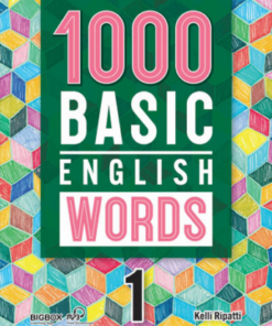 [Sách] 1000 Basic English Words level 1 (New Edition) – Sách giấy gáy xoắn