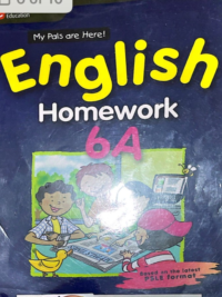 [Sách] My Pals are Here! English 6A Homework (1st Edition) – Sách giấy gáy xoắn