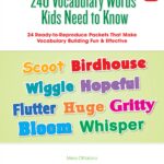 [Sách] 240 Vocabulary Words Kids Need to Know Grade 2 - Sách giấy gáy xoắn