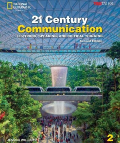 [Sách] 21st Century Communication - Listening, Speaking, and Critical Thinking Level 2 Student Book (2nd Edition) - Sách giấy gáy xoắn