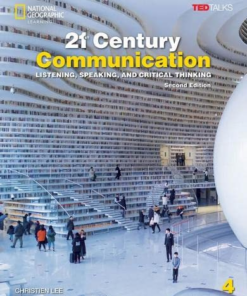 [Sách] 21st Century Communication - Listening, Speaking, and Critical Thinking Level 4 Student Book (2nd Edition) - Sách giấy gáy xoắn