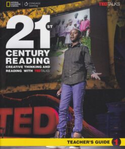 [Sách] 21st Century Reading 1: Creative Thinking and Reading with TED Talks - TEACHER'S GUIDE – Sách giấy gáy xoắn